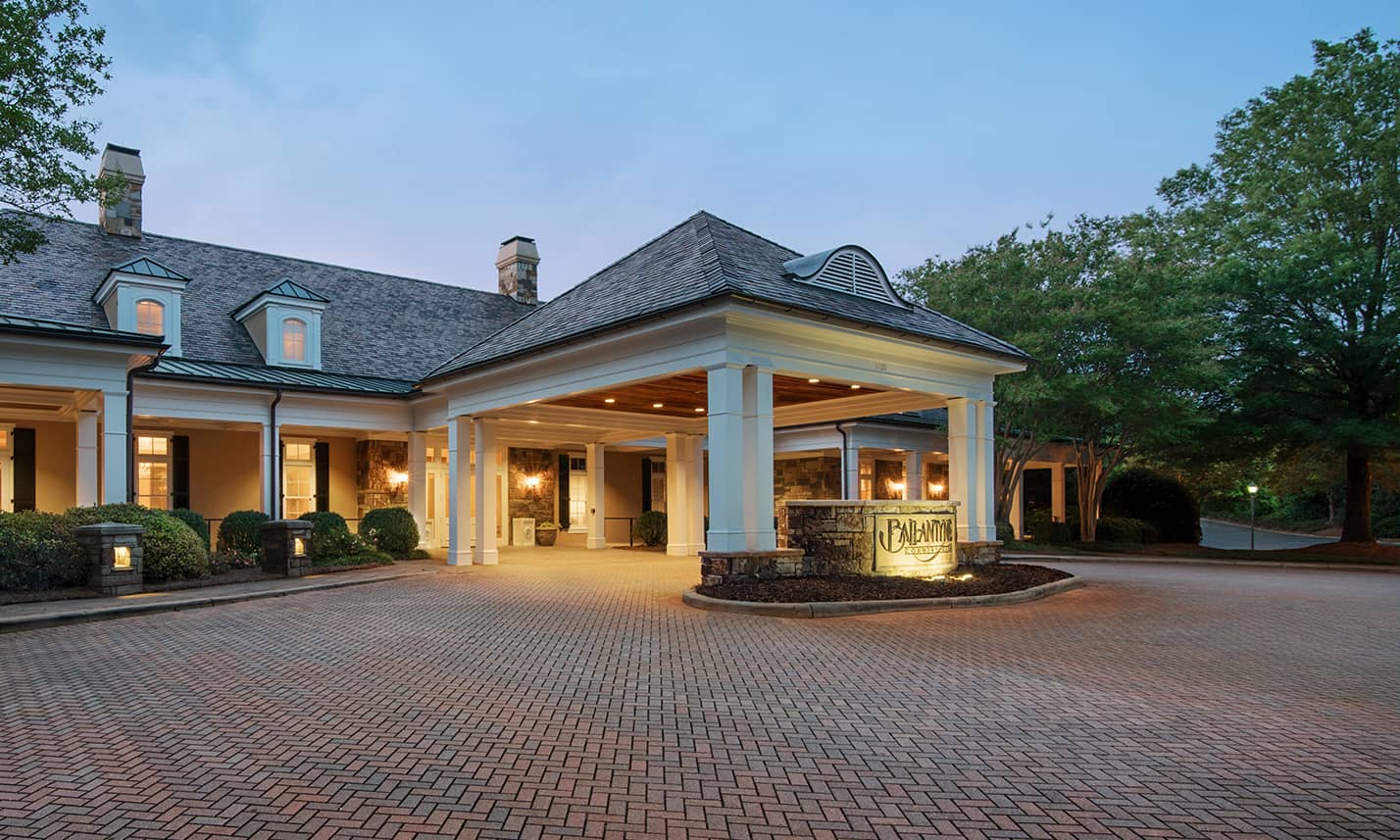 Country Club entryway