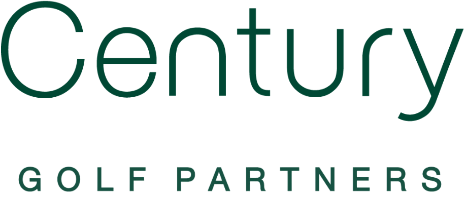 Century Golf Partners logo with green text on a light background.